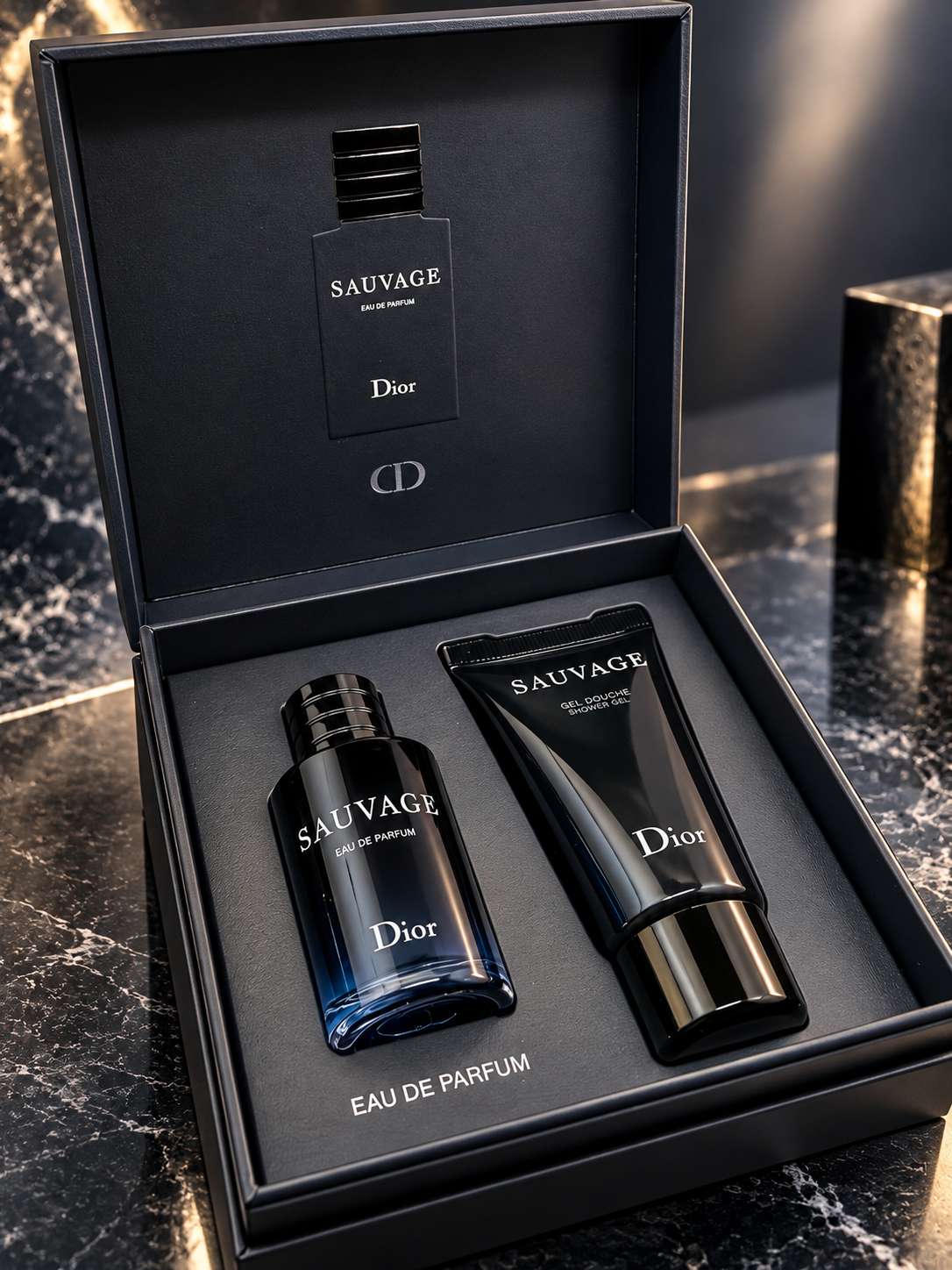 Dior Sauvage Eau de Parfum 2-Piece Gift Set + Shower Gel – Men’s Fragrance