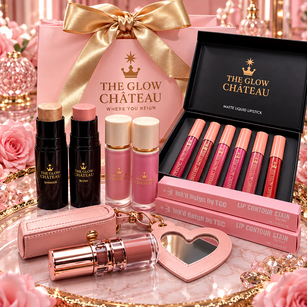 Blushing Reign - The Glow Château Pink Out Collection