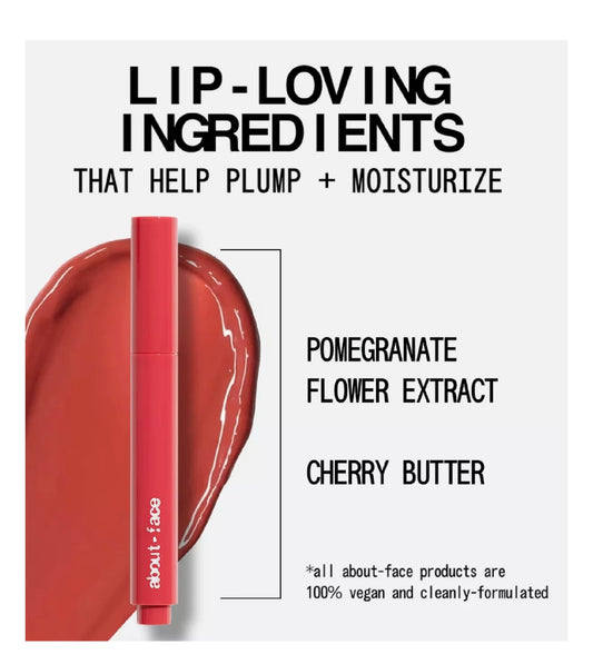 about-face Cherry Pick Lip Color Butter – Hydrating Butter Balm