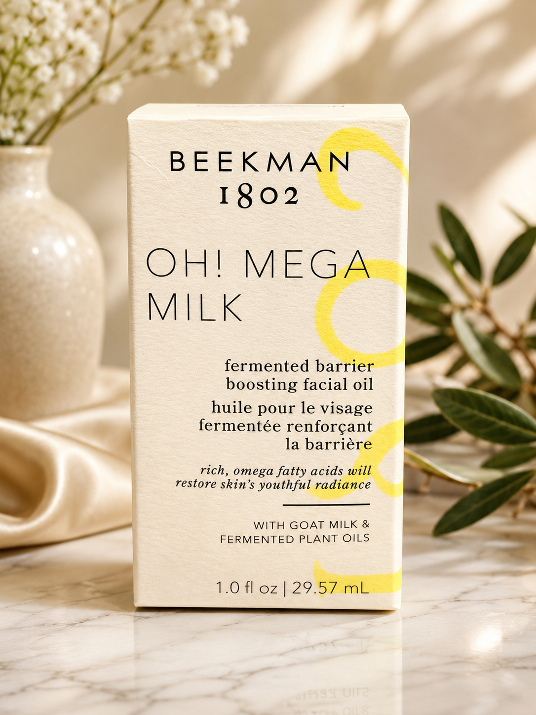 Beekman 1802 Oh! Mega Milk Fermented Barrier Boosting Facial Oil