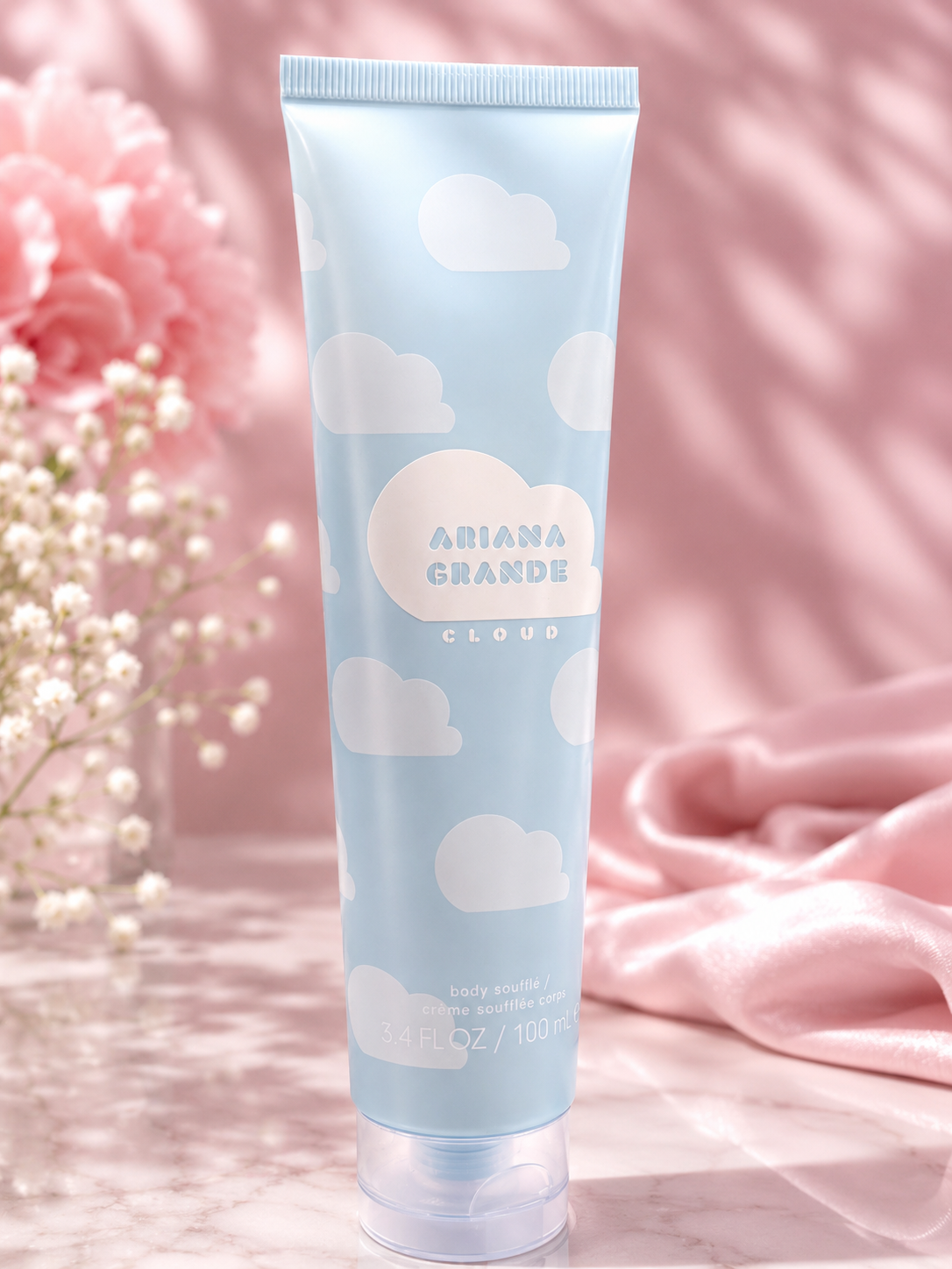 Ariana Grande Cloud Bath & Shower Gel + Body Soufflé Set