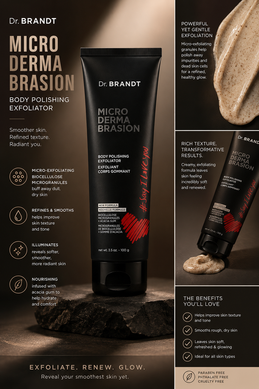 Microdermabrasion Body Polishing Exfoliator - Dr Brandt