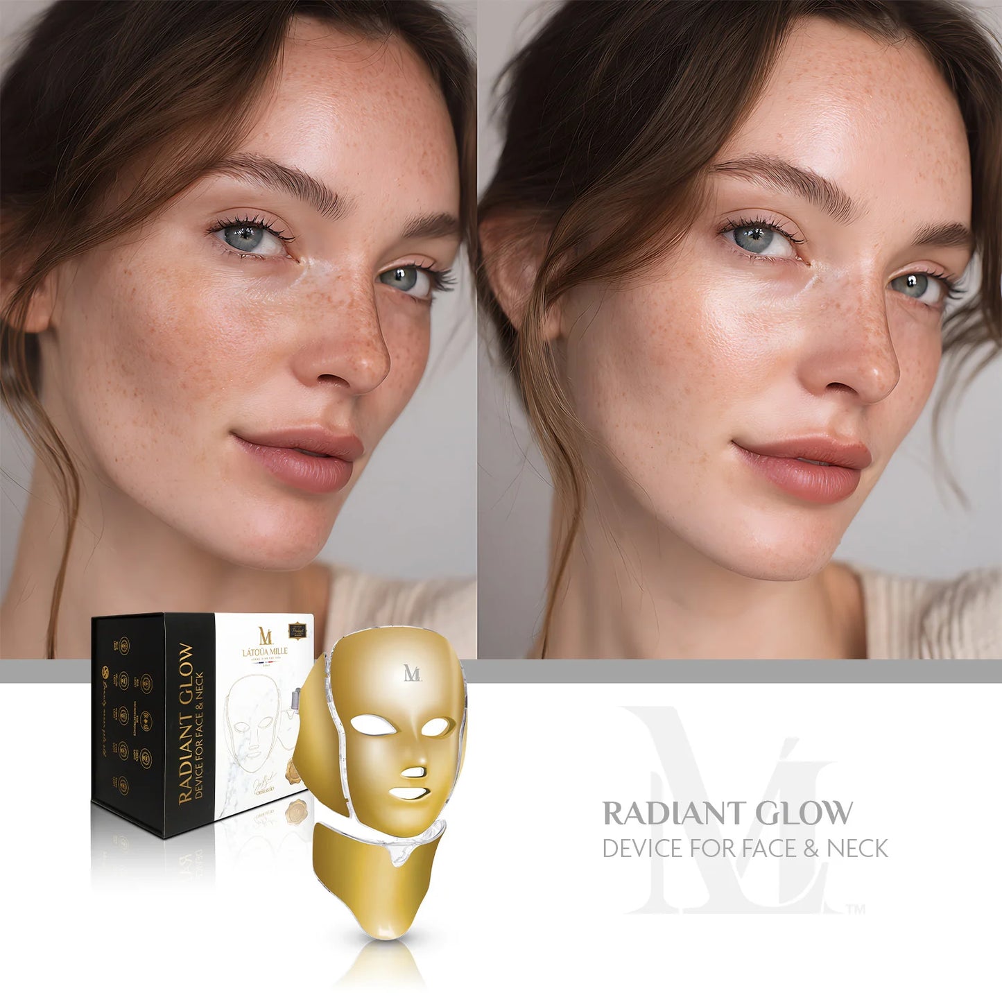 Radiant Glow Device for Face & Neck by LÁTOÜA MILLE