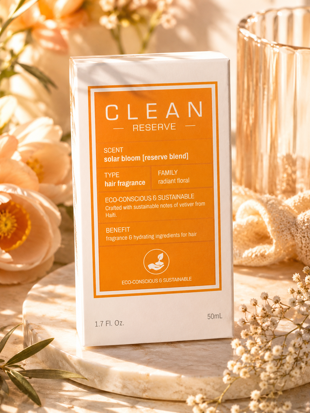 CLEAN Reserve Solar Bloom Hair Fragrance (1.7 oz / 50 mL)