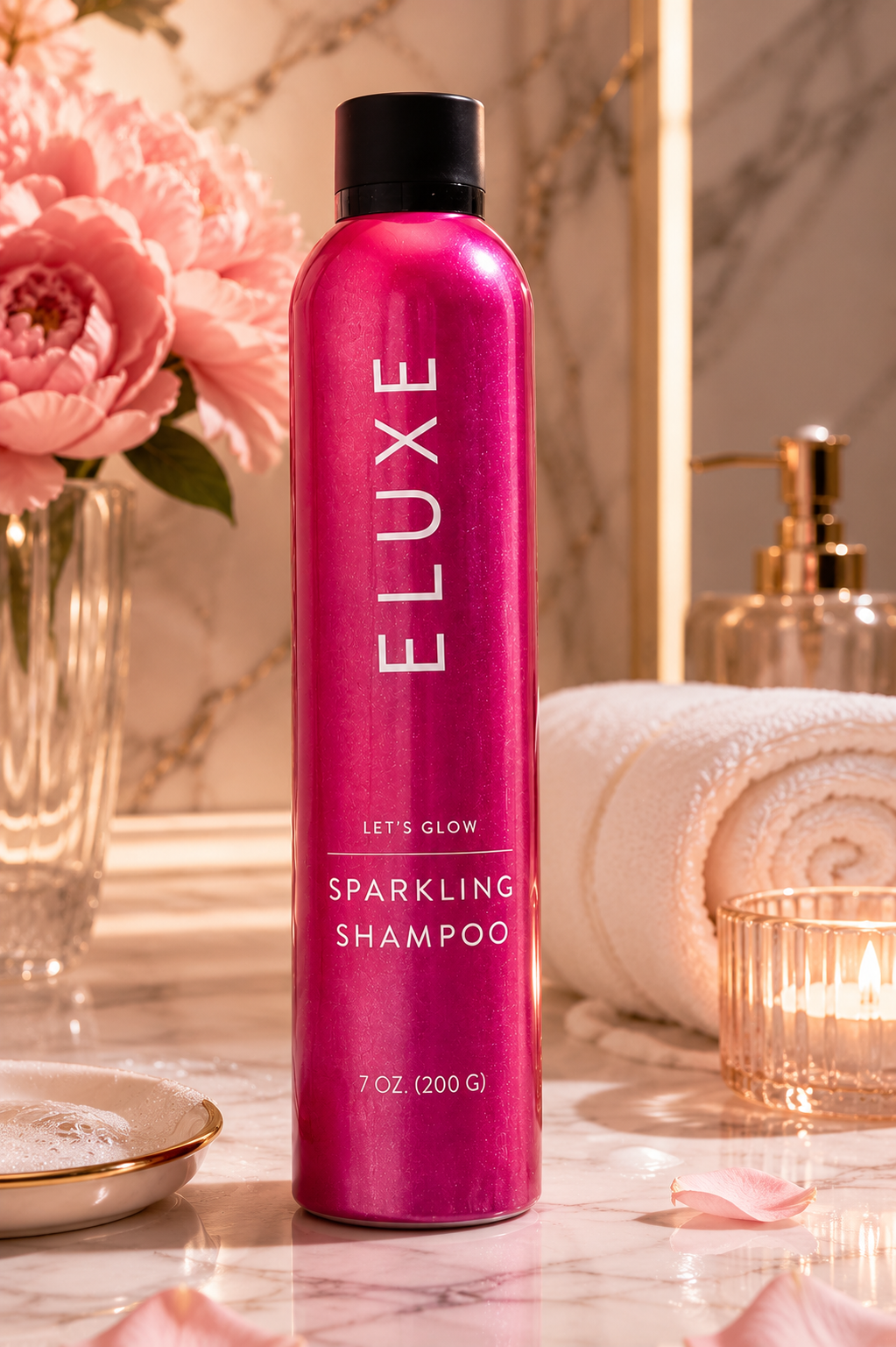ELUXE Let’s Glow Sparkling Shampoo