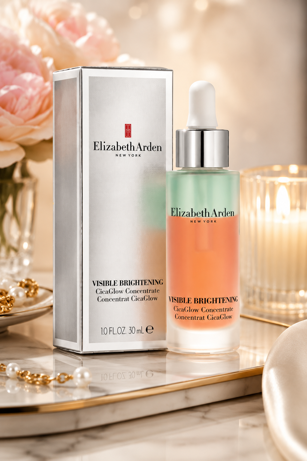 Elizabeth Arden Visible Brightening CicaGlow Concentrate – 1 oz / 30 mL