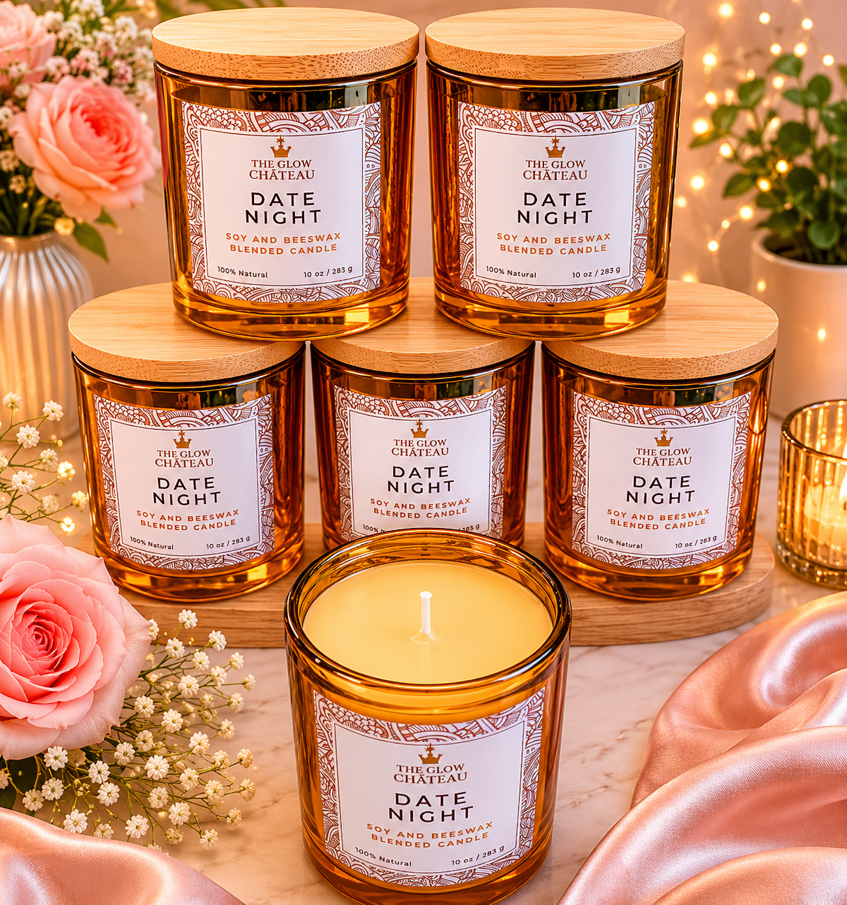 Soy & Beeswax Luxury Candle (10 oz / 283 g)