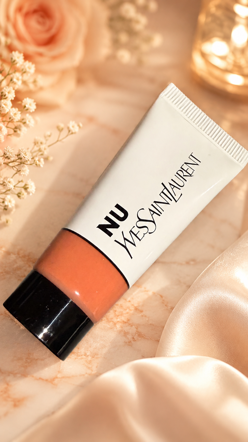 YSL NU Lip & Cheek Balmy Tint – NU Pinch Peach Nude 15 mL