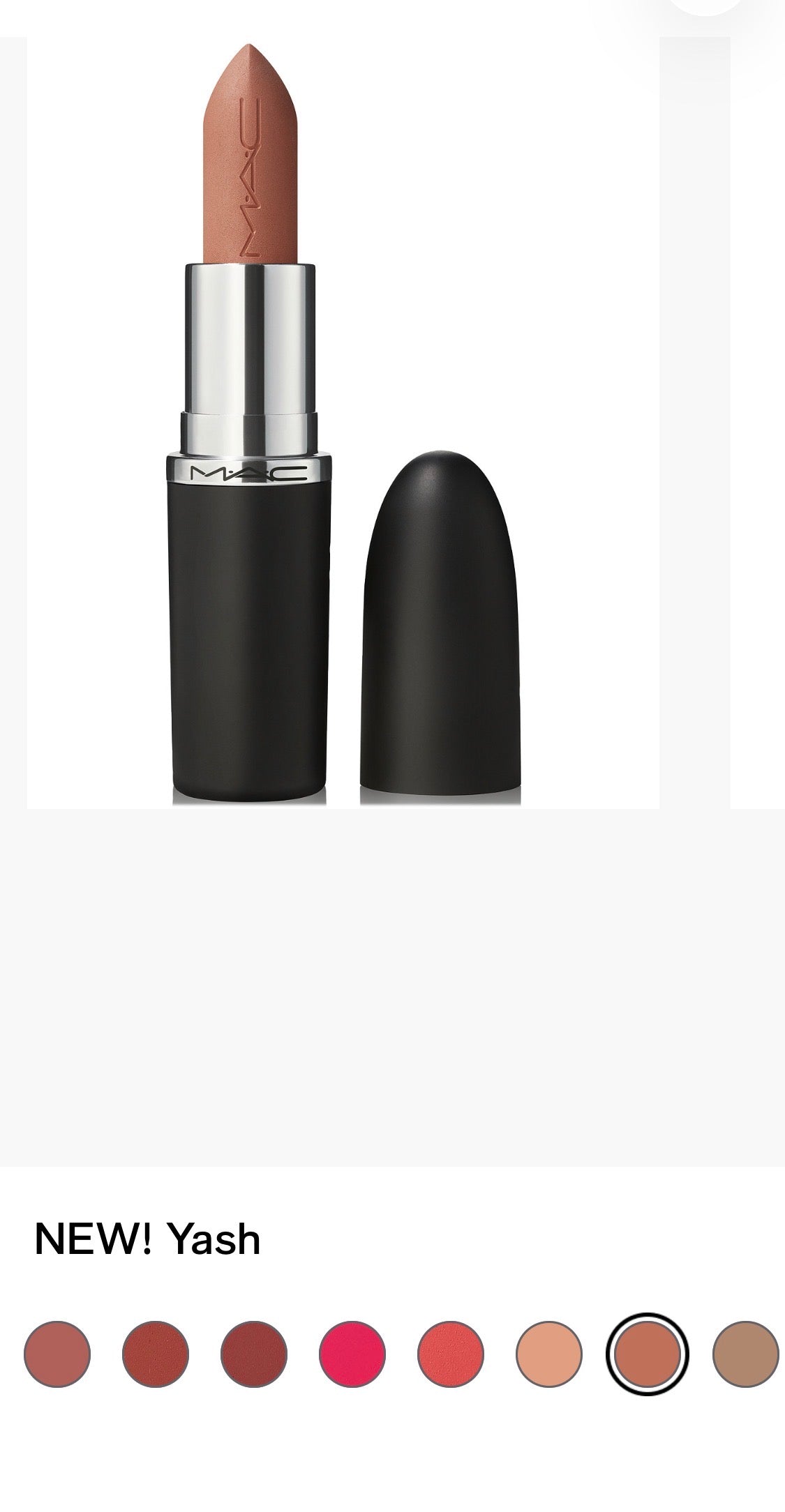 M·A·C M·A·Cximal Lipstick – Silky Matte & Sleek Satin | Multiple Shades