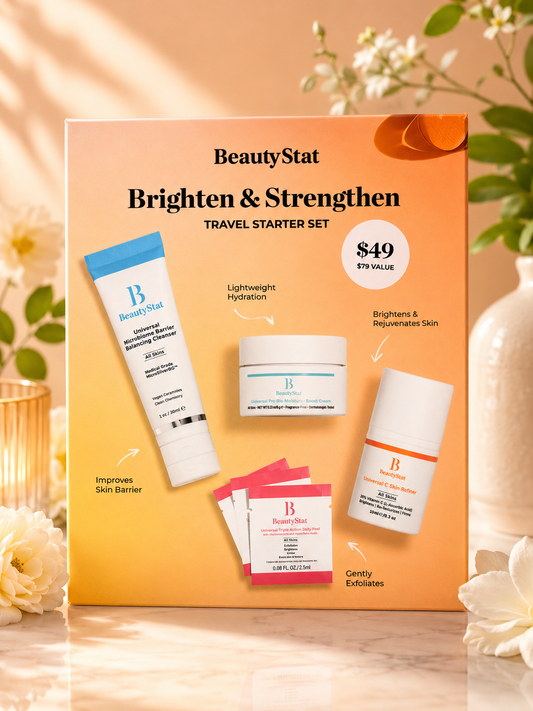 BeautyStat Brighten & Strengthen Travel Starter Set
