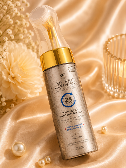 Secret Collagen Purifying Clay Lava Foam Cleanser