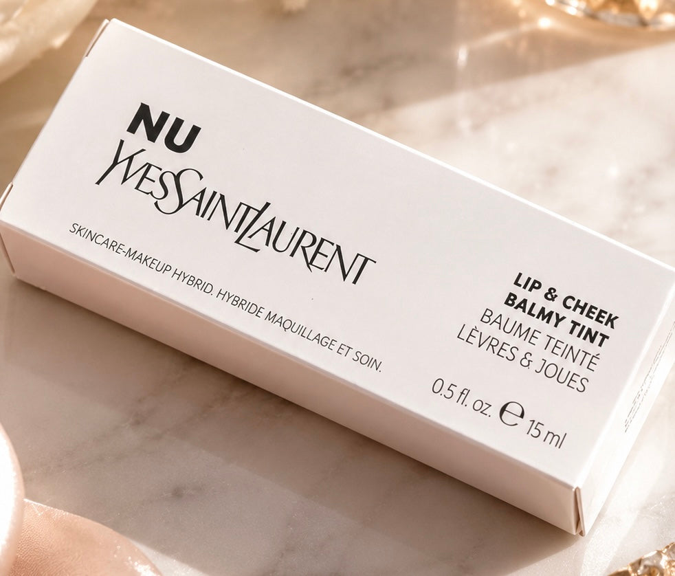 YSL NU Lip & Cheek Balmy Tint – NU Pinch Peach Nude 15 mL
