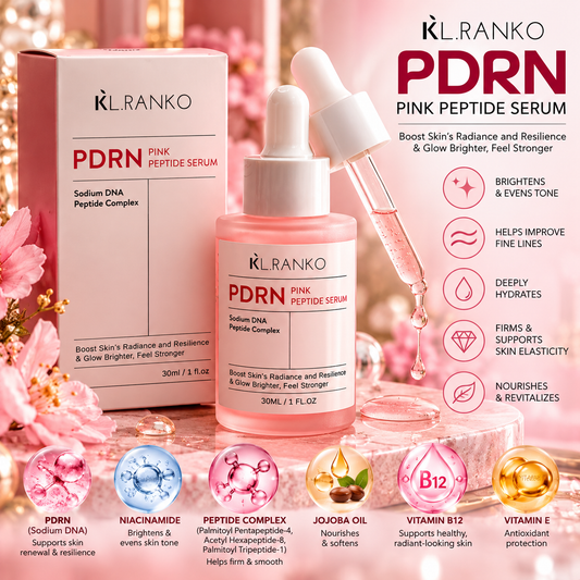 PDRN Pink Peptide Serum – Niacinamide + Peptide Firming Serum, 30 mL