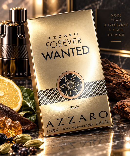 Azzaro Forever Wanted Elixir Parfum for Men 3.38 oz / 100 mL – New in Sealed Box