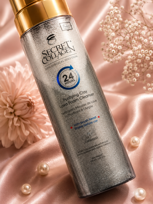 Secret Collagen Purifying Clay Lava Foam Cleanser