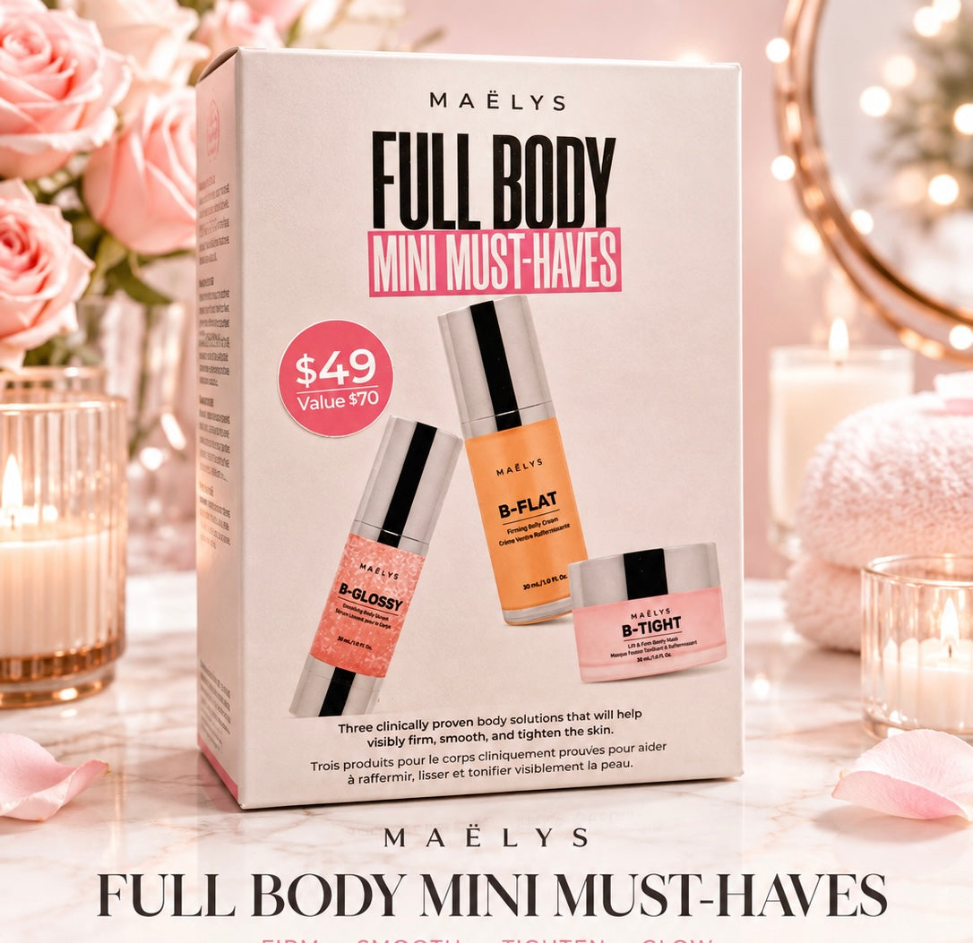 MAËLYS Full Body Mini Must-Haves 3-Piece Firming & Smoothing Body Care Set
