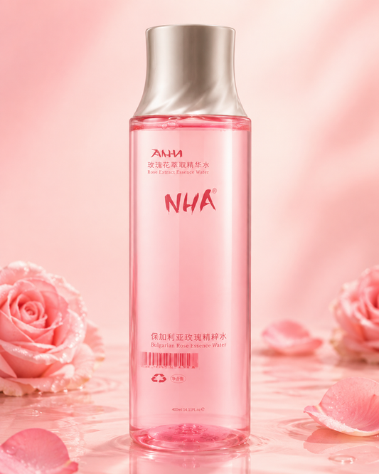 NHA Bulgarian Rose Essence Water 400mL | Hydrating & Refreshing Facial Toner
