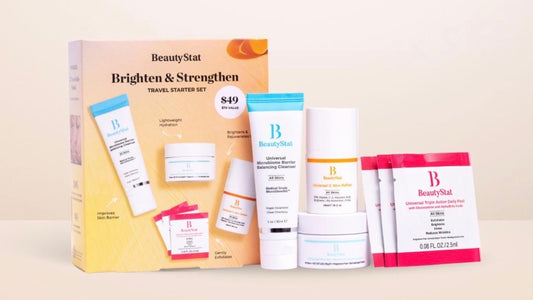 BeautyStat Brighten & Strengthen Travel Starter Set