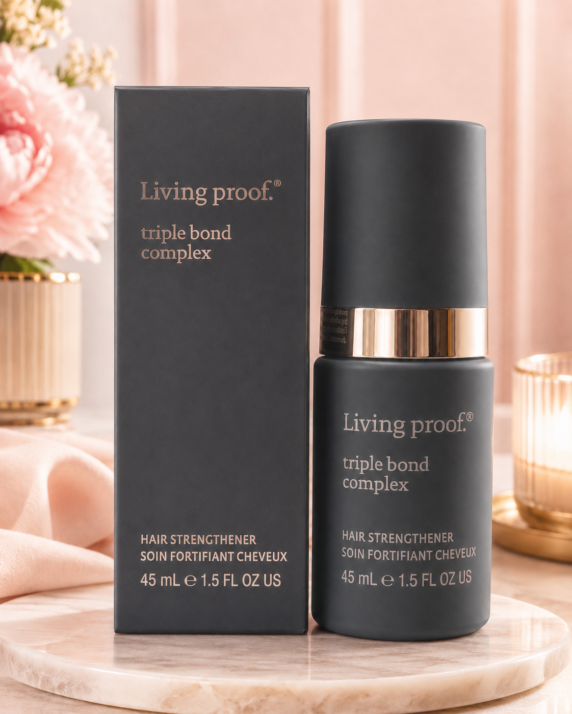 Living Proof Triple Bond Complex Hair Strengthener Leave-In Treatment – 1.5 oz / 45 mL