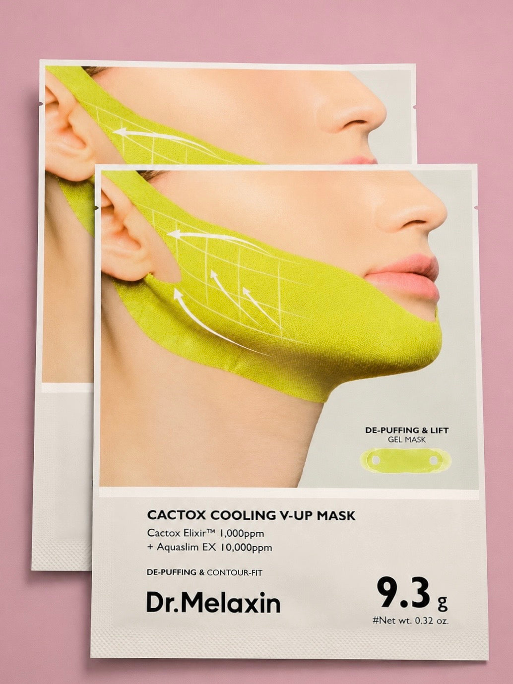 Dr.Melaxin Cactox Cooling V-Up Mask | De-Puffing & Jawline Contour (2)