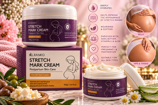 Stretch Mark Therapy Cream | Hydrating Shea Butter & Vitamin E