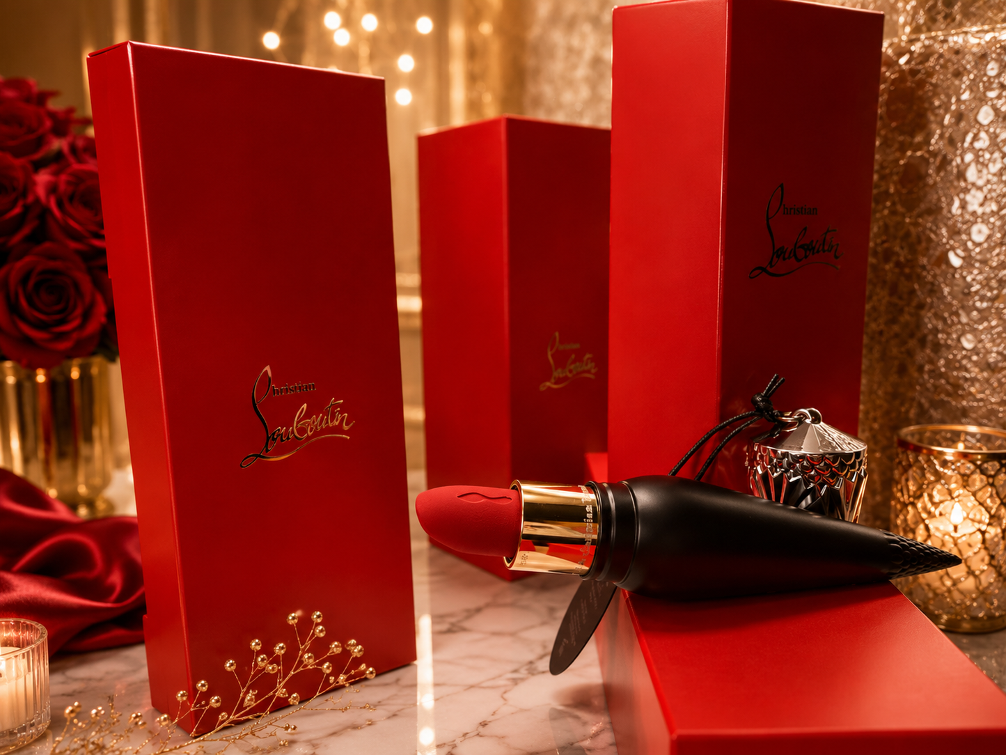 Christian Louboutin Rouge Louboutin Velvet Matte Lipstick – Red Dramadouce 005M.