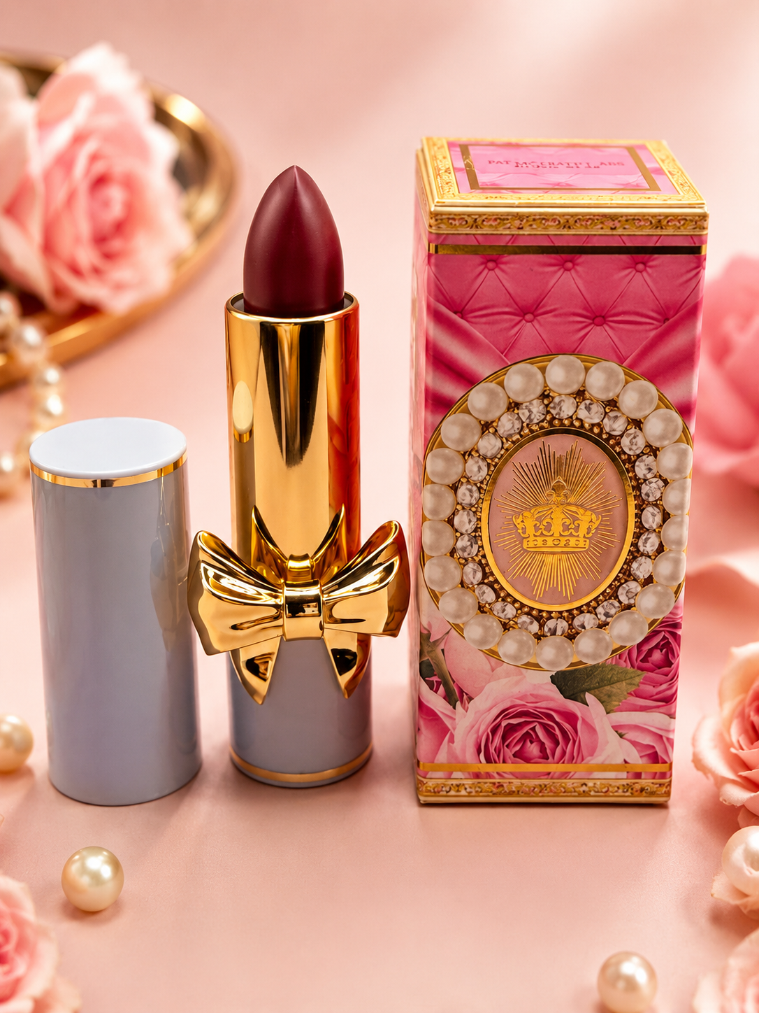 Pat McGrath Labs x Bridgerton SatinAllure™ Lipstick in shade 655 Night Kiss