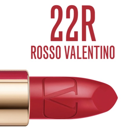 VALENTINO Go-Clutch Bag with Refillable Finishing Powder and MiniRosso Lipstick