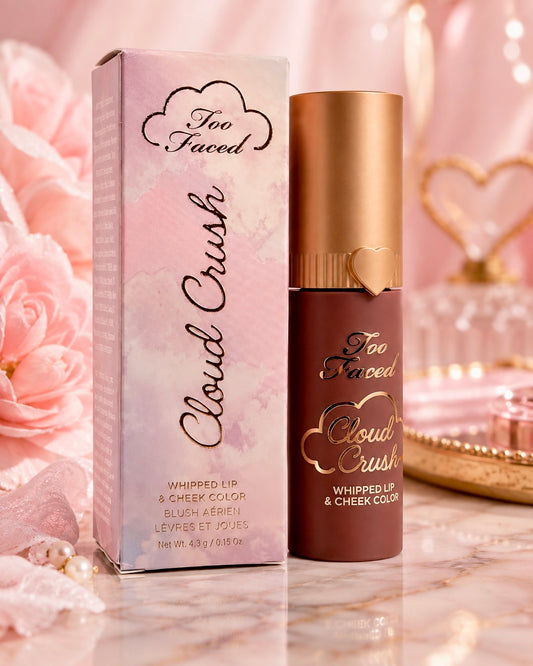 Too Faced Cloud Crush Whipped Lip & Cheek Color – Multi-Use Blurring Cream Blush & Lip Color