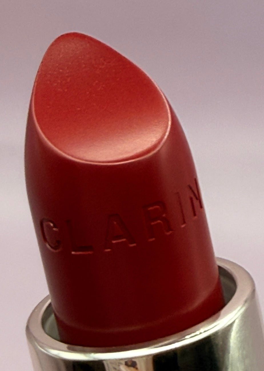 Clarins Luxury Beauty Duo | Joli Rouge Satin Lipstick 769 + Hydra-Essentiel [HA²] Silky Cream Bundle