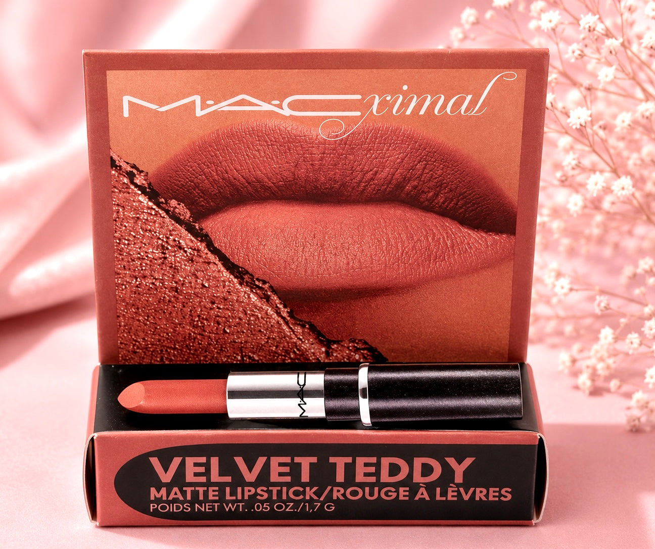 MACximal Silky Matte Lipstick Mini – Velvet Teddy
