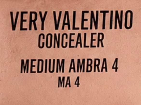Valentino Beauty Very Valentino Concealer – Medium Ambra 4 Warm | 24H Full Coverage Concealer