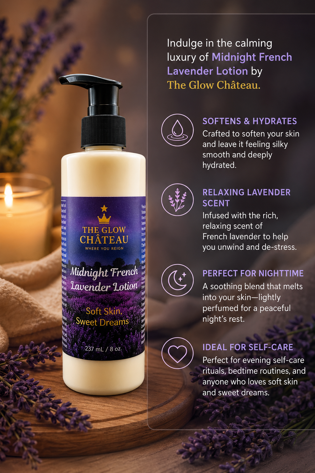 Midnight French Lavender Lotion