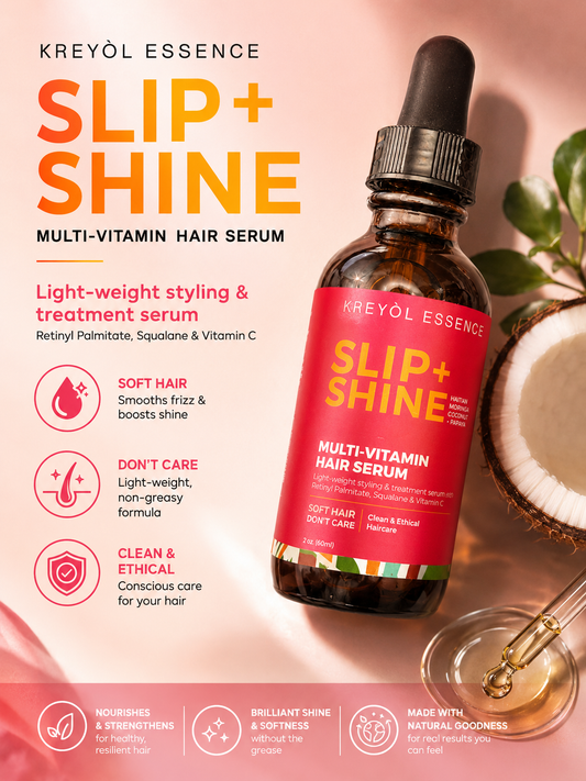 KREYÒL ESSENCE — SLIP+ SHINE Multi-Vitamin Hair Serum
