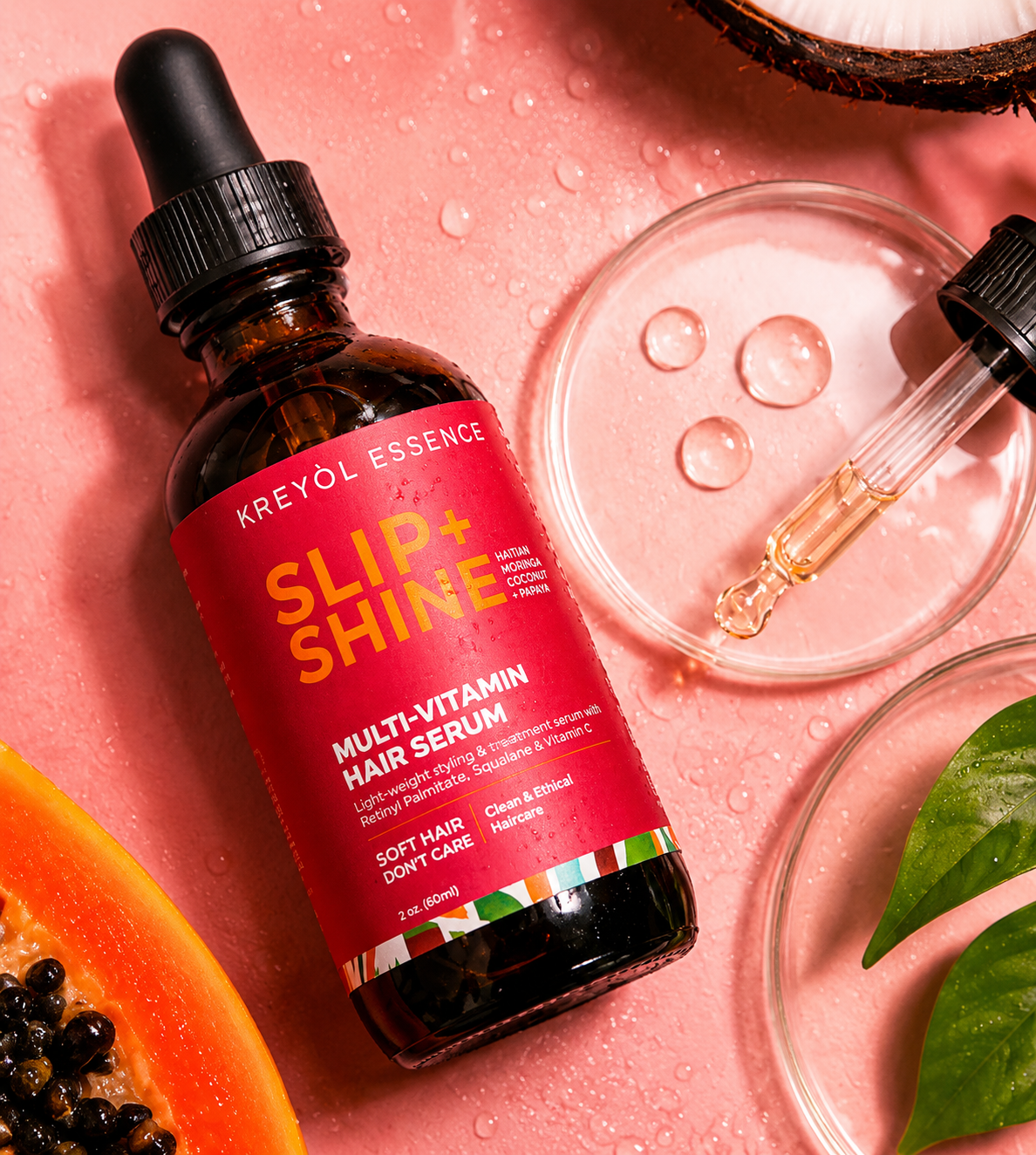 KREYÒL ESSENCE — SLIP+ SHINE Multi-Vitamin Hair Serum