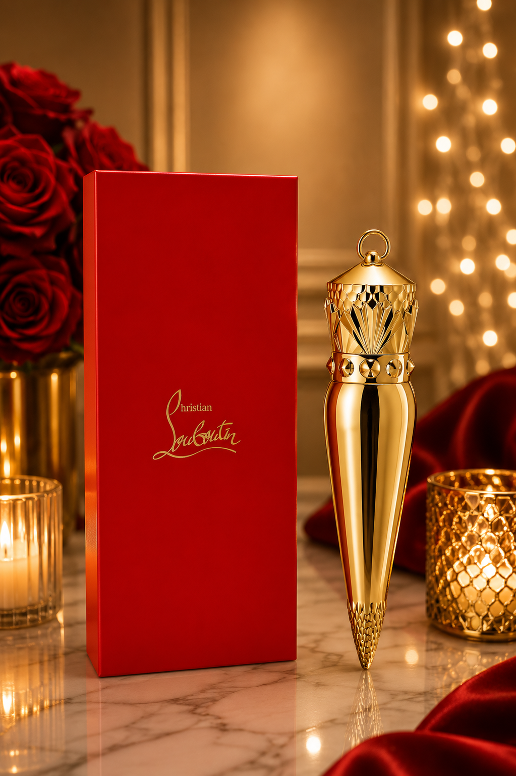 Christian Louboutin Rouge Louboutin Silky Satin Lipstick 001