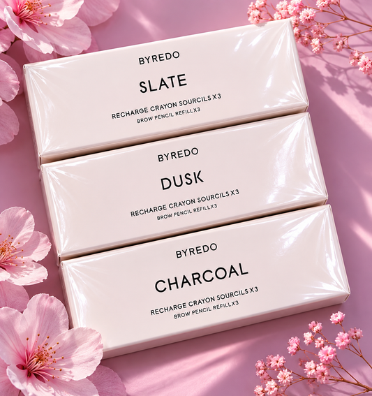 BYREDO Brow Pencil Refill Set – Slate, Sand, Dusk & Charcoal