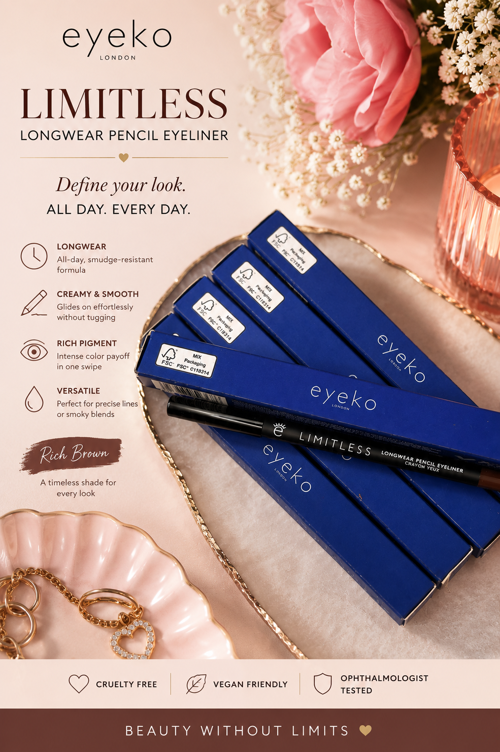 Eyeko Limitless Longwear Pencil Eyeliner