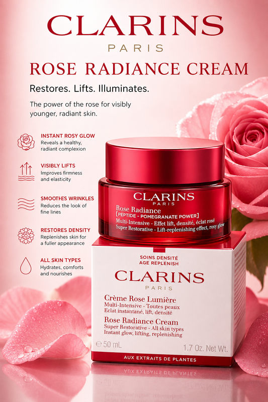 Clarins Rose Radiance Cream (50 mL / 1.7 oz)