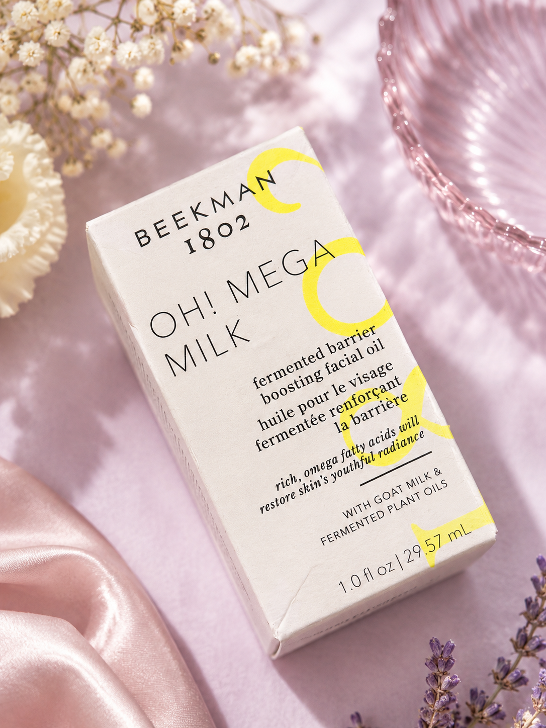 Beekman 1802 Oh! Mega Milk Fermented Barrier Boosting Facial Oil (1 fl oz / 29.57 mL)