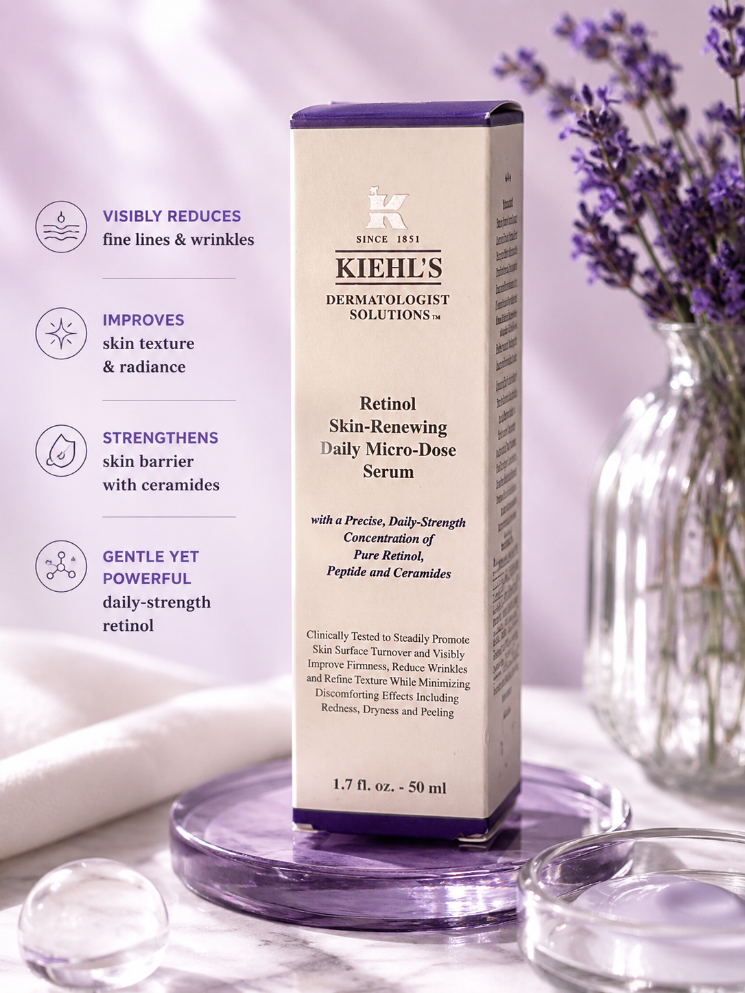 Kiehl’s Retinol Skin-Renewing Daily Micro-Dose Serum