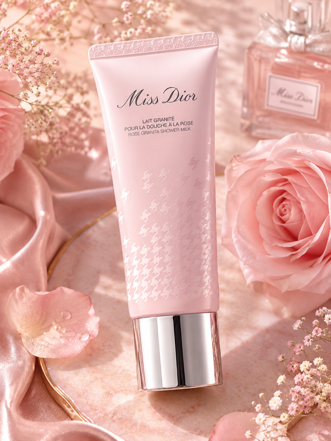 Miss Dior Rose Granita Shower Milk