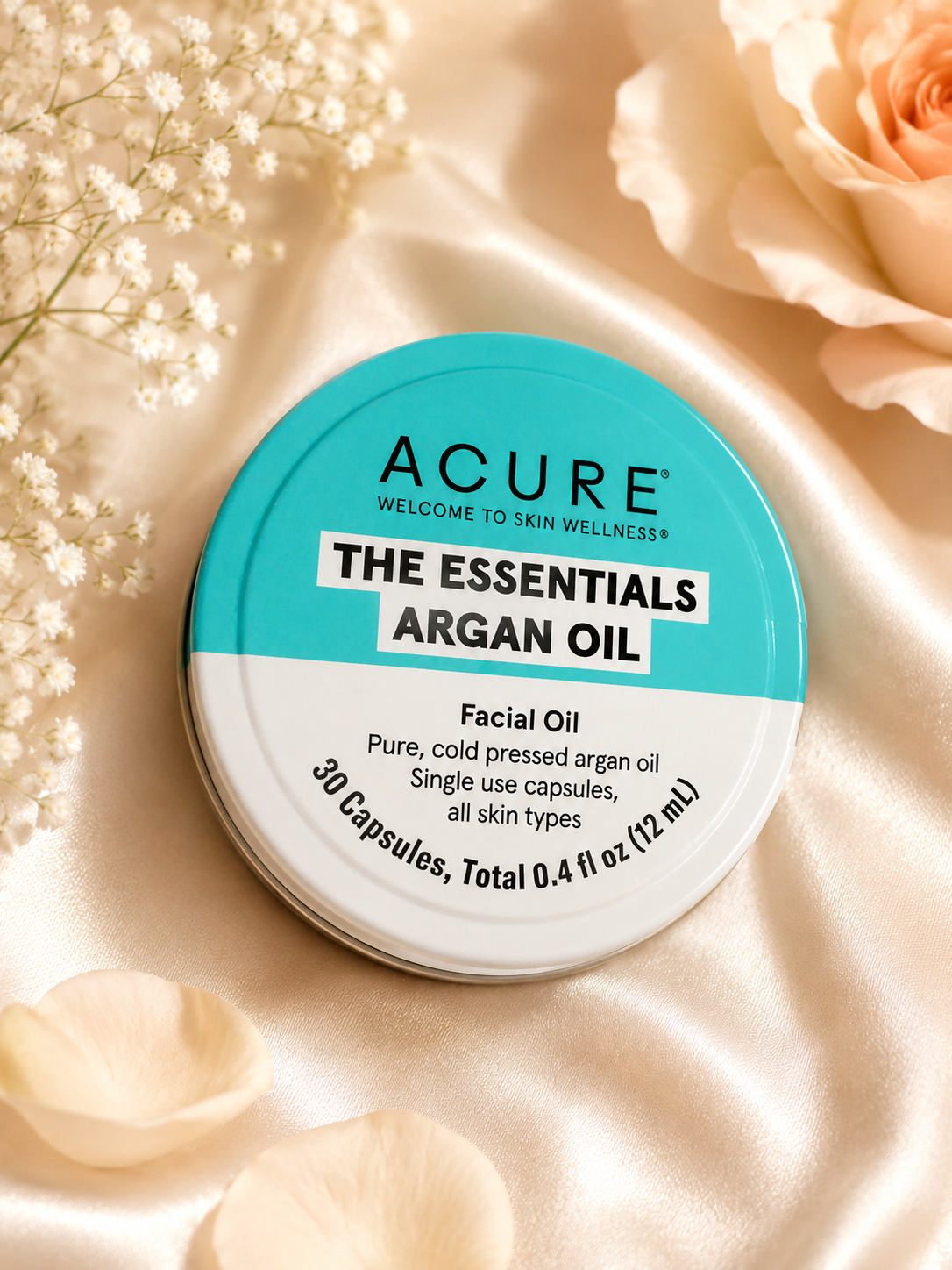 ACURE The Essentials Argan Oil Facial Oil Capsules (30 Count)
