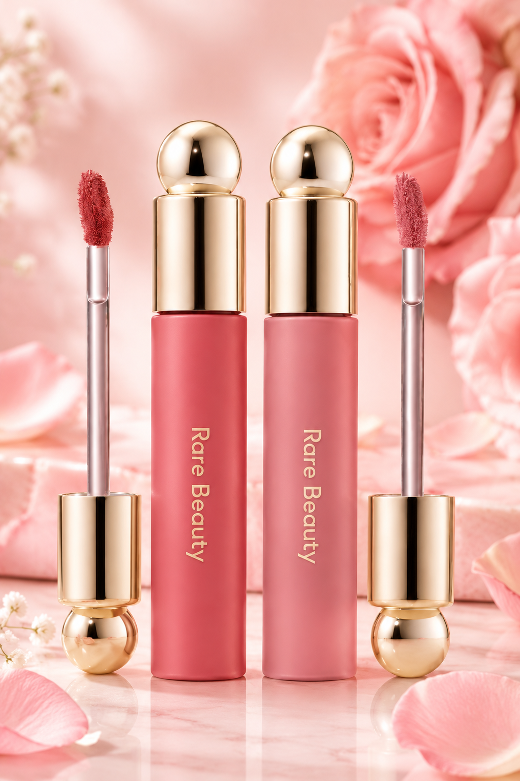 Rare Beauty Soft Pinch Tinted Lip Oil – Happy & Hope (Bundle of 2)