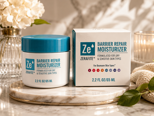 Zerafite Barrier Repair Moisturizer for Dry & Sensitive Skin – 2.2 fl oz (65 mL)