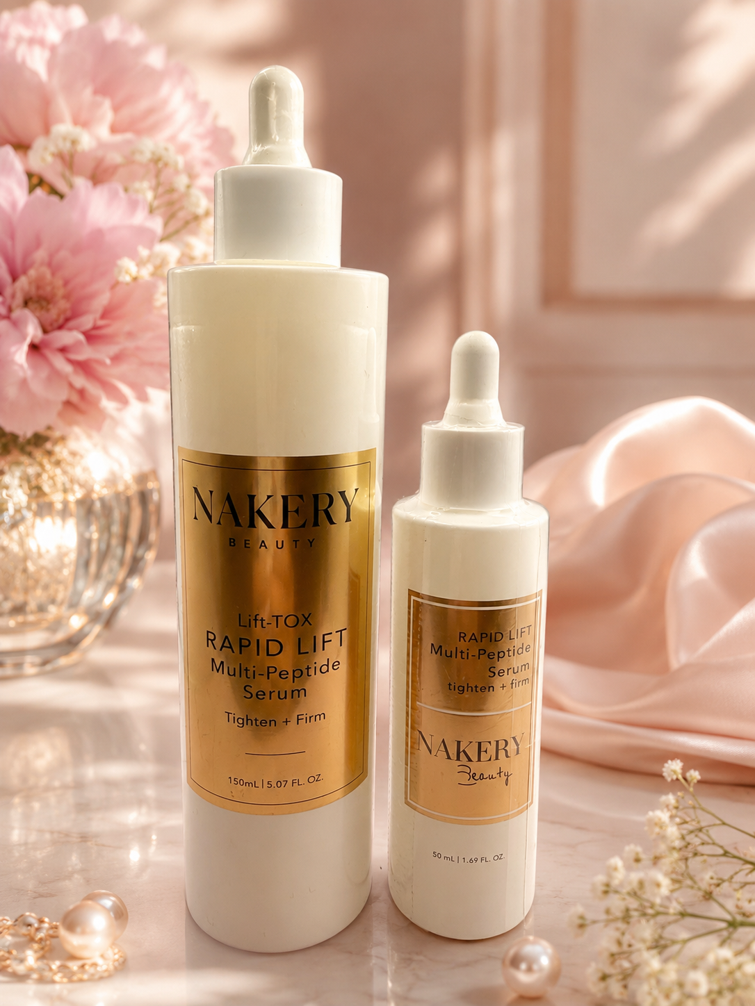 Nakery Beauty Rapid Lift Multi-Peptide Serum (Available in 2 sizes)