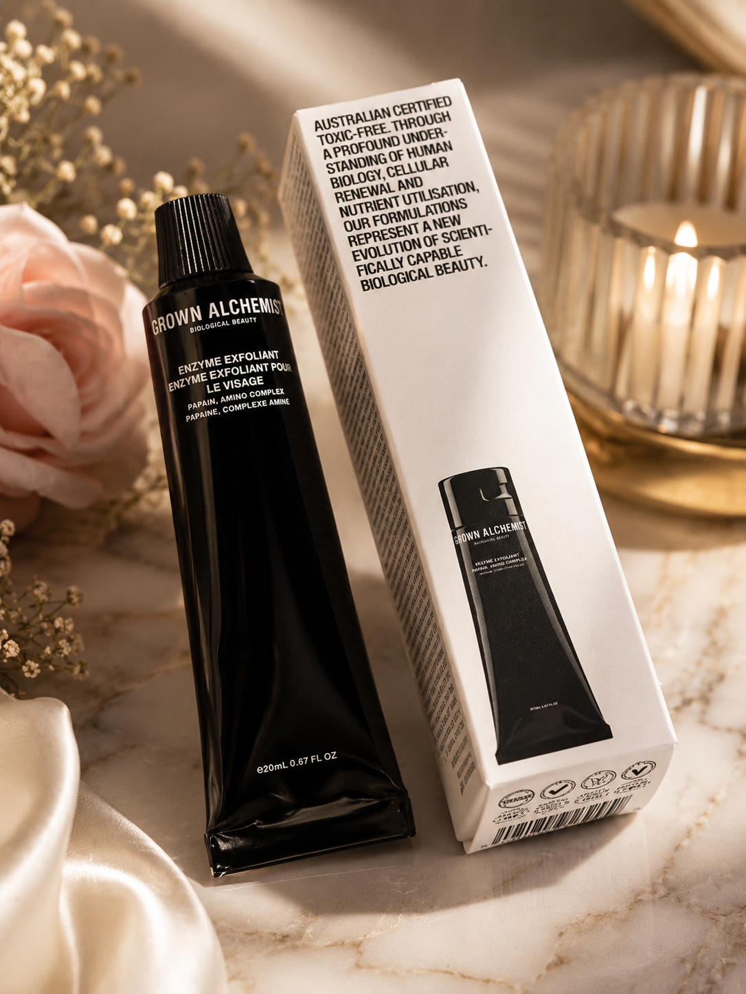 Grown Alchemist Enzyme Exfoliant – Papain & Amino Complex | 20 mL / 0.67 fl oz