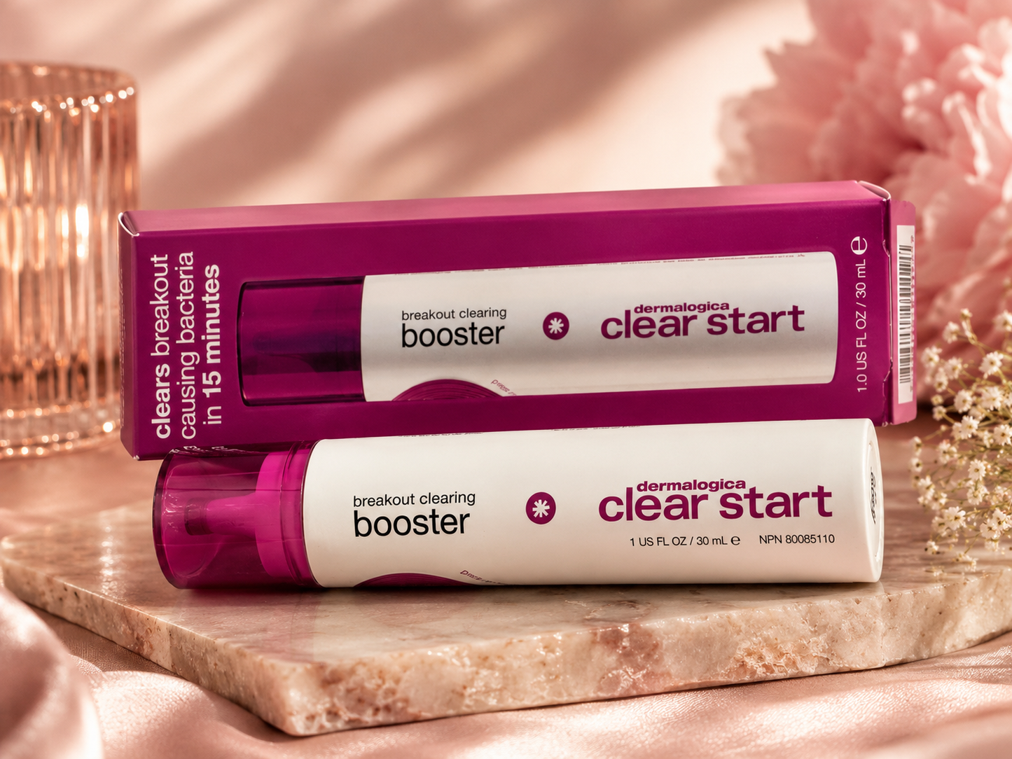 Dermalogica Clear Start Breakout Clearing Booster | Fast-Acting Acne Spot Treatment | 1 fl oz / 30 mL