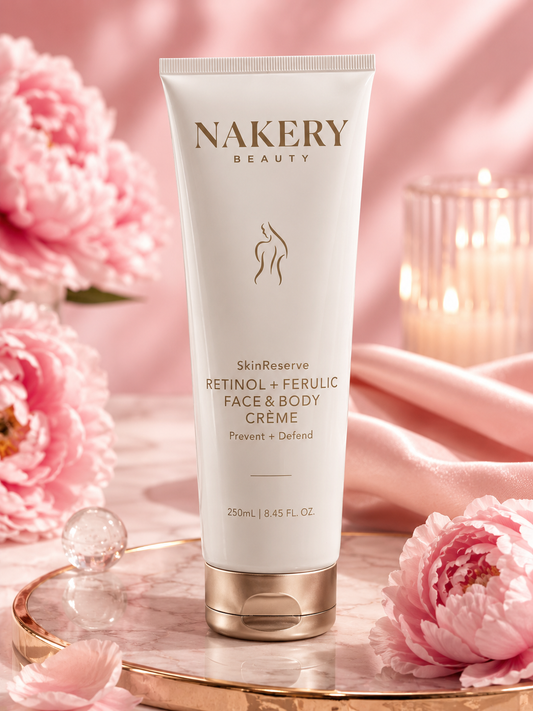 Nakery Beauty SkinReserve Retinol + Ferulic Face & Body Crème (250 mL / 8.45 fl oz)