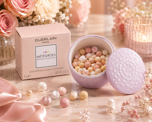Guerlain Météorites Birthday Candle Light-Revealing Pearls of Powder – Limited Edition Illuminating Finishing Powder | 25 g